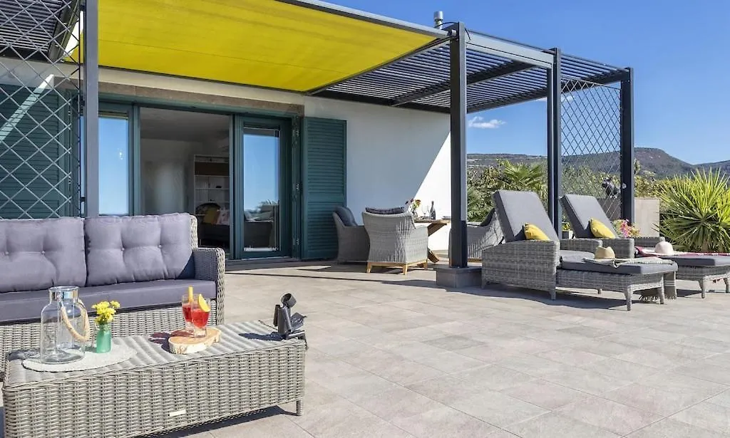Villa Luxury Sunshine Alghero Con Piscina Vista Mare Itália